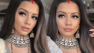 INDIAN WEDDING MAKEUP TUTORIAL  GET READY WITH ME  KAUSHAL BEAUTY [upl. by Cath949]