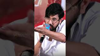 Hero Raj Tarun Fired At Tiragabadara Saami PreRelease Event  YouWe Media [upl. by Leahcim921]