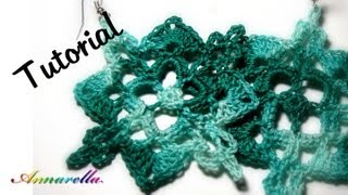 Tutorial orecchini uncinetto quotGreenquot Dare una forma  Montare la monachella [upl. by Durward]