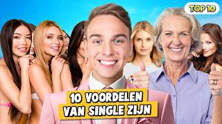 10 VOORDELEN VAN SINGLE ZIJN [upl. by Newmark]