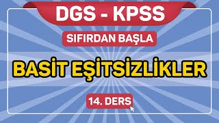 Basit Eşitsizlikler SıfırdanBaşla 14 Ders [upl. by Berkin]