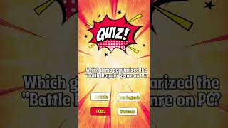 Ultimate Top 5 PC Game Quiz Test Your Gaming Knowledge science technology newtechnology history [upl. by Haididej]