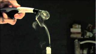 How to relight a candle using the candle smoke [upl. by Cariotta647]