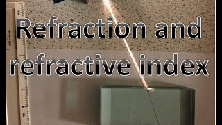 Refraction and Refractive index derivation [upl. by Travax]