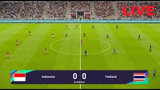 🔴 LIVE INDONESIA VS THAILAND HARI INI  AFF BAHASA INGGRIS DI EFOOTBALL [upl. by Oznole]