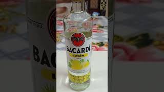 Bacardi limon rum  citrus rum 🥃🥃subscribebarreltoffee [upl. by Grega663]