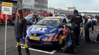 Team Pirtek BTCC Silverstone w ANDREW JORDAN and JEFF SMITH promo BOPFLIX [upl. by Enohsal]