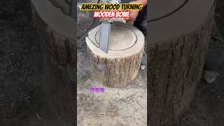 Lakdi ka katora kating karna 🔥😱 work woodworking woodturning woodcrafts sntools shorts [upl. by Aiel]