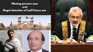 Missing persons case  Illegal detention Of Khurram Latif Khosa amp Jamshed Dasti [upl. by Ecniuq]