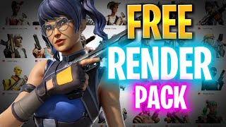 The BEST FREE Fortnite Render Pack Google Drive PCMobile [upl. by Pontone]