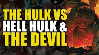 Immortal Hulk vs Red Hell Hulk The Immortal Hulk Vol 3 Hulk In Hell  Comics Explained [upl. by Riggins279]