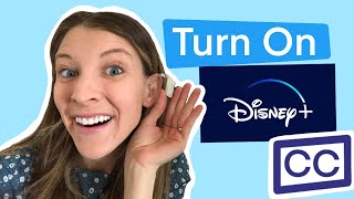 How to Turn On Closed Captions on Disney [upl. by Etnelav]