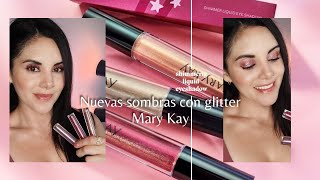 Nuevas Sombras con Glitter Mary Kay 🪷 marykay marykaylanzamientos maquillaje [upl. by Ahsart]