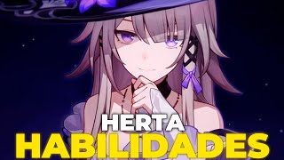 HABILIDADES de THE HERTA 5 ESTRELLAS  Honkai Star Rail [upl. by Katzman]