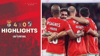 ResumoHighlights SL Benfica 40 Vitória SC [upl. by Bobby]