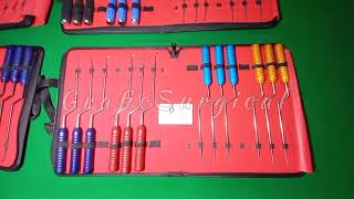 Phantom ML MIS Bayonet Curettes Kit  Grafic Surgical  medicalequipments surgicalinstruments [upl. by Aihsem]