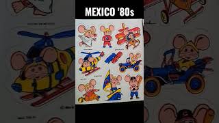 TOPO GIGIO calcomanías MÉXICO 80s eternamentegigio [upl. by Bond976]