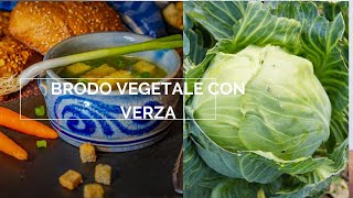 BRODO VEGETALE CON VERZA [upl. by Orsola427]