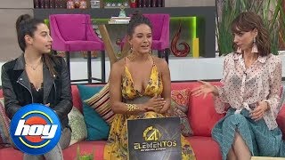 Gina Holguín nos cuenta para ella quién merece ganar el Reto 4 Elementos  HOY [upl. by Higgins]