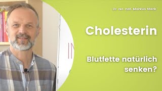 Cholesterin amp Blutfette natürlich senken 📉🌱 Dr Markus Stark erklärt [upl. by Alejandrina]