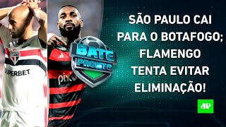 São Paulo É ELIMINADO pelo Botafogo nos PÊNALTIS HOJE TEM Peñarol x Flamengo  BATEPRONTO [upl. by Noiramaj634]