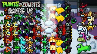 PvZ Mod Among Us Ultra Widescreen Part 2  Crewmates Going to Battle With Impostors  Download [upl. by Suiravat]