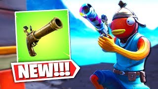 New Flint Knock Pistol Gameplay in Fortnite Battle Royale Shotgun Pistol [upl. by Nawd247]