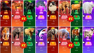 Ferdinand 🆚 Funny Sheep 🆚 Funny Tiger 🆚 Funny Elephant Who In The Bast👍Coffin Dance🔥🔥 [upl. by Delphinia818]