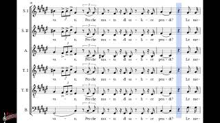 Choirchór G Verdi  Nabucco  Va pensiero  Bass  score [upl. by Manlove]