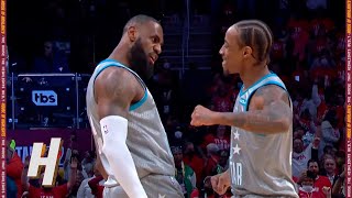 LeBron James with the GAMEWINNER  2022 NBA AllStar Game [upl. by End]