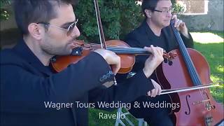 Ravello Wedding Music  String Duo  Violin  Cello  Ceremony  Town Hall [upl. by Dolloff588]