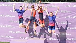 Luke races Hever Castle Sprint Triathlon duathlon [upl. by Otina]