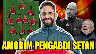 RUBEN AMORIM PELATIH BARU MANCHESTER UNITED BAKAL BISA BAWA KE PUNCAK ATAU MALAH JADI KOCAK WKWK [upl. by Undry]