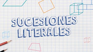 SUCESIONES LITERALES PARA NIÑOS  Vídeos Educativos para Niños [upl. by Liagabba27]