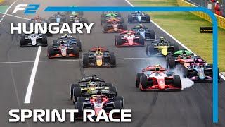 F2 Sprint Race Highlights  2024 Hungarian Grand Prix [upl. by Lauro351]