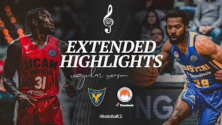 UCAM Murcia v Peristeri Dominos  Full Game Highlights  BasketballCL 202425 [upl. by Eintruok]