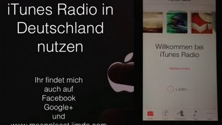 iTunes Radio in Deutschland hören so gehts [upl. by Hsekar]