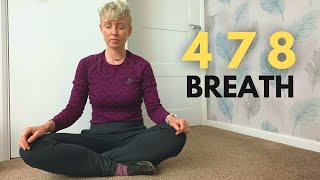 478 Breathing Technique reduce anxiety help sleep [upl. by Mari]