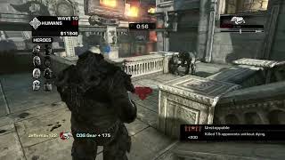 Gears Of War 3 Beast Mode  Playing with a Friend and Randoms 4 [upl. by Gitlow]