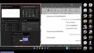 COMPROBACIÓN EN GEOGEBRA DEL EJERCICIO 1 TAREA DE CONJUNTOS [upl. by Alyat]