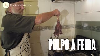 Cocina Visigoda  Pulpo a Feira Pulpo a la Gallega [upl. by Eiwoh]