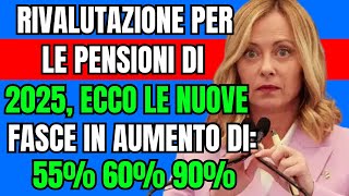 quotRivalutazione Pensioni 2025 Novità e Ritorno al Vecchio Sistemaquot [upl. by Norak]