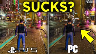 GTA 5 Next Gen Remastered PS5 vs PC 😵 4K Ultra HD  GTA 5 Graphics Comparison PS5 vs PC not Xbox [upl. by Oiliruam578]