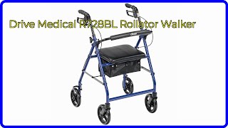 REVIEW 2024 Drive Medical R728BL Rollator Walker ESSENTIAL details [upl. by Selinski105]