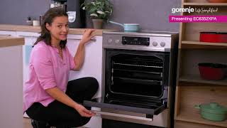 How it works • EC6352XPA Review • Freestanding Electric Cooker by Gorenje [upl. by Birck148]