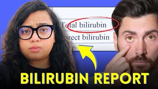 How to Read Bilirubin Test Result  Bilirubin Test Report Normal Range High and Low Values [upl. by Cis]