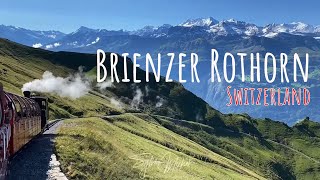 Brienz Rothorn steam train Switzerland [upl. by Anstice530]