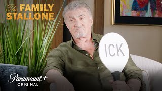 The Stallones Play “Ick or OK” 🤮 The Family Stallone [upl. by Matrona]