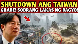 BREAKING TAIWAN NagLOCKDOWN dahil sa BAGYONG LEON Konrey‼️ [upl. by Notsehc]