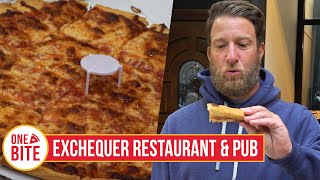 Barstool Pizza Review  Exchequer Restaurant amp Pub Chicago IL presented by Rhoback [upl. by Aruasor]